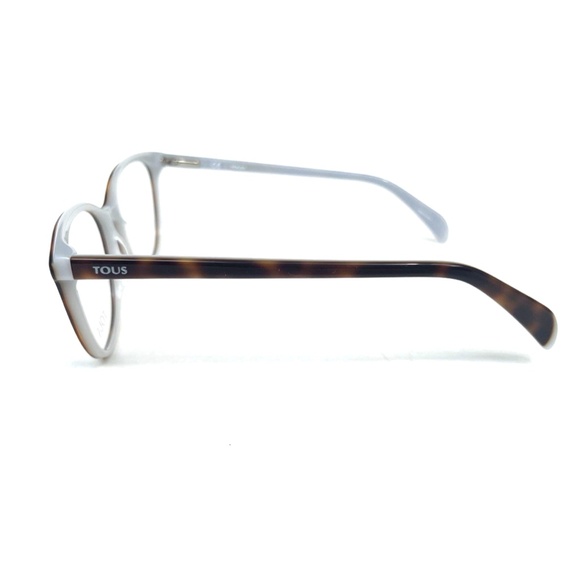New TOUS Frames Tortoise Over Gray Eyeglasses Acetate VTOA36 0AM5 53 16 135 - Picture 9 of 14